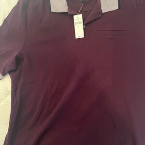 Men's Maroon Polo Shirt